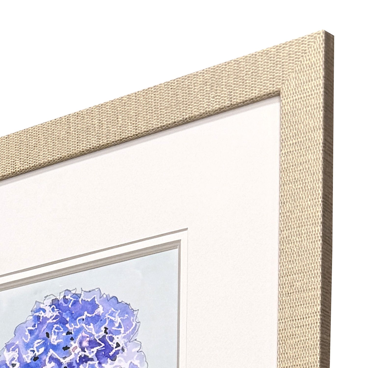 Malanta Knowles Hydrangea Stems Framed Art Set of 4