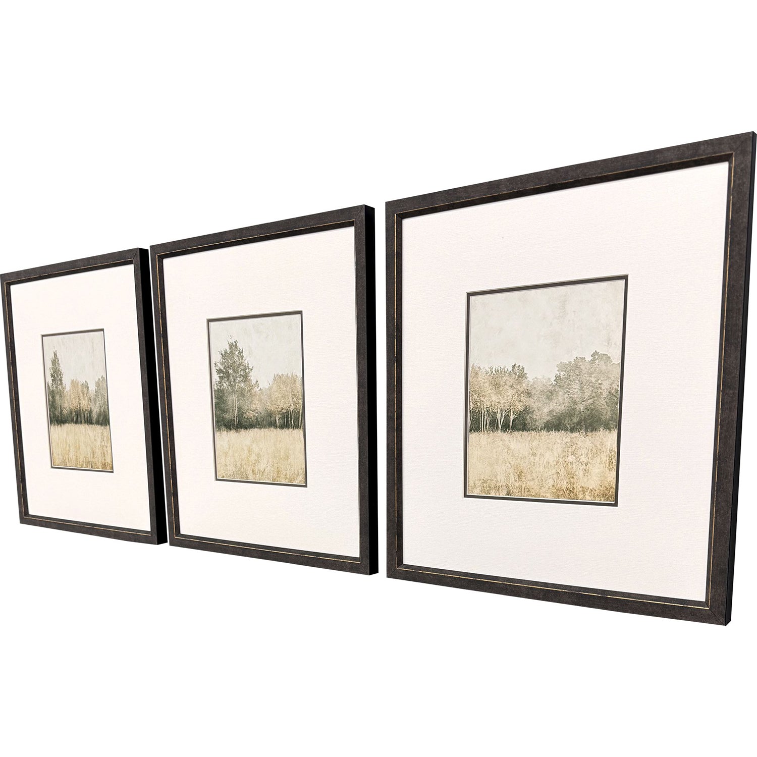 Jordan Glassco-Smith Watercolor Woods I Framed Art Set of 3