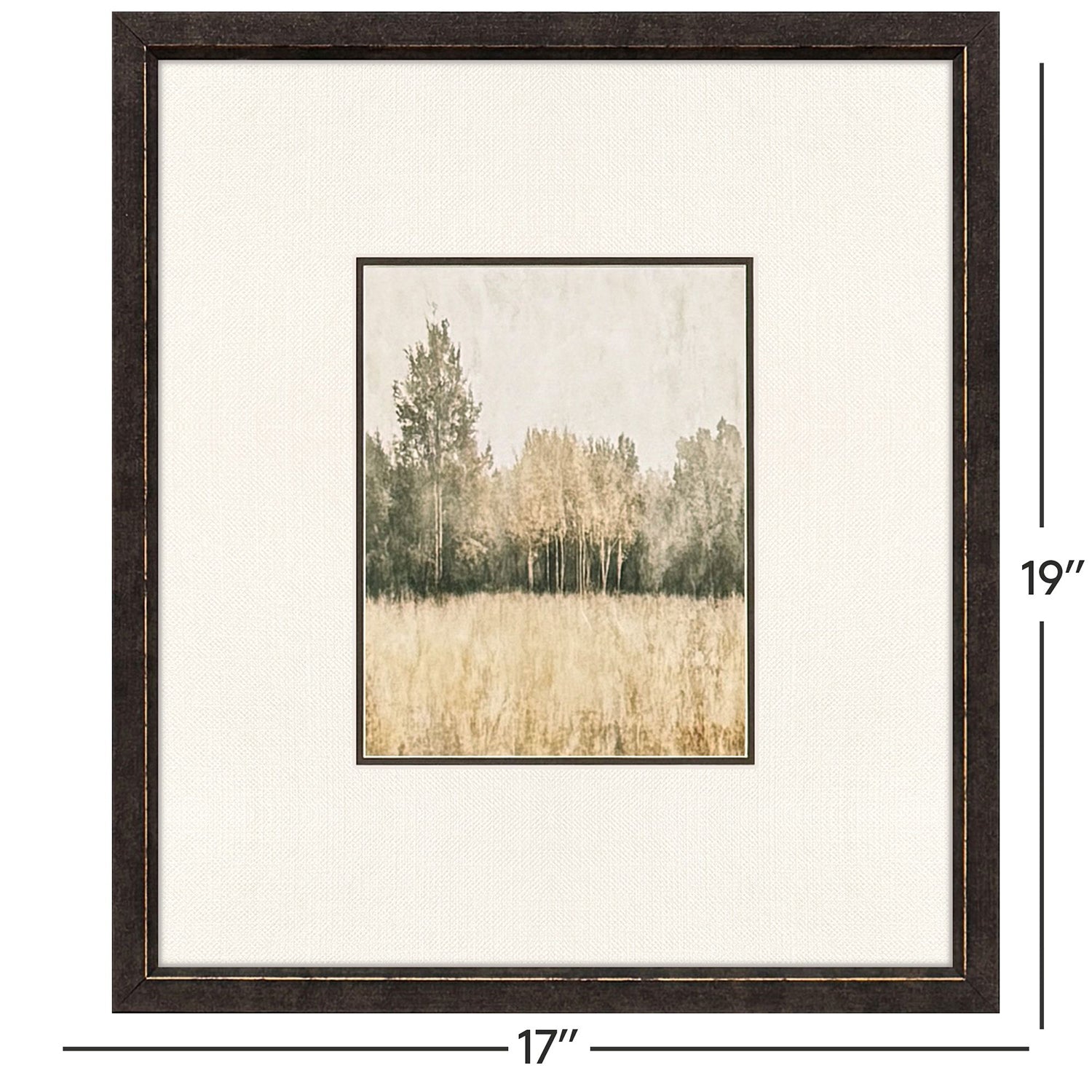 Jordan Glassco-Smith Watercolor Woods I Framed Art Set of 3