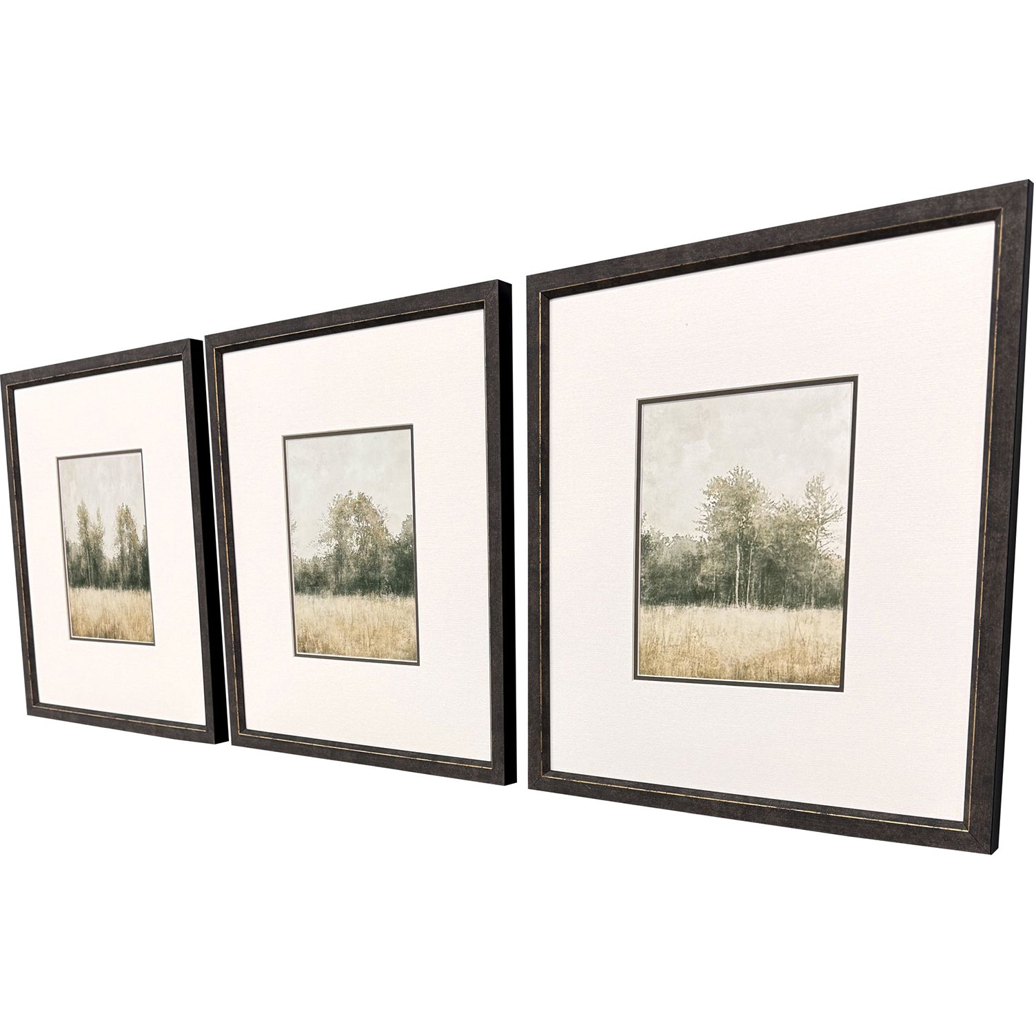 Jordan Glassco-Smith Watercolor Woods II Framed Art Set of 3