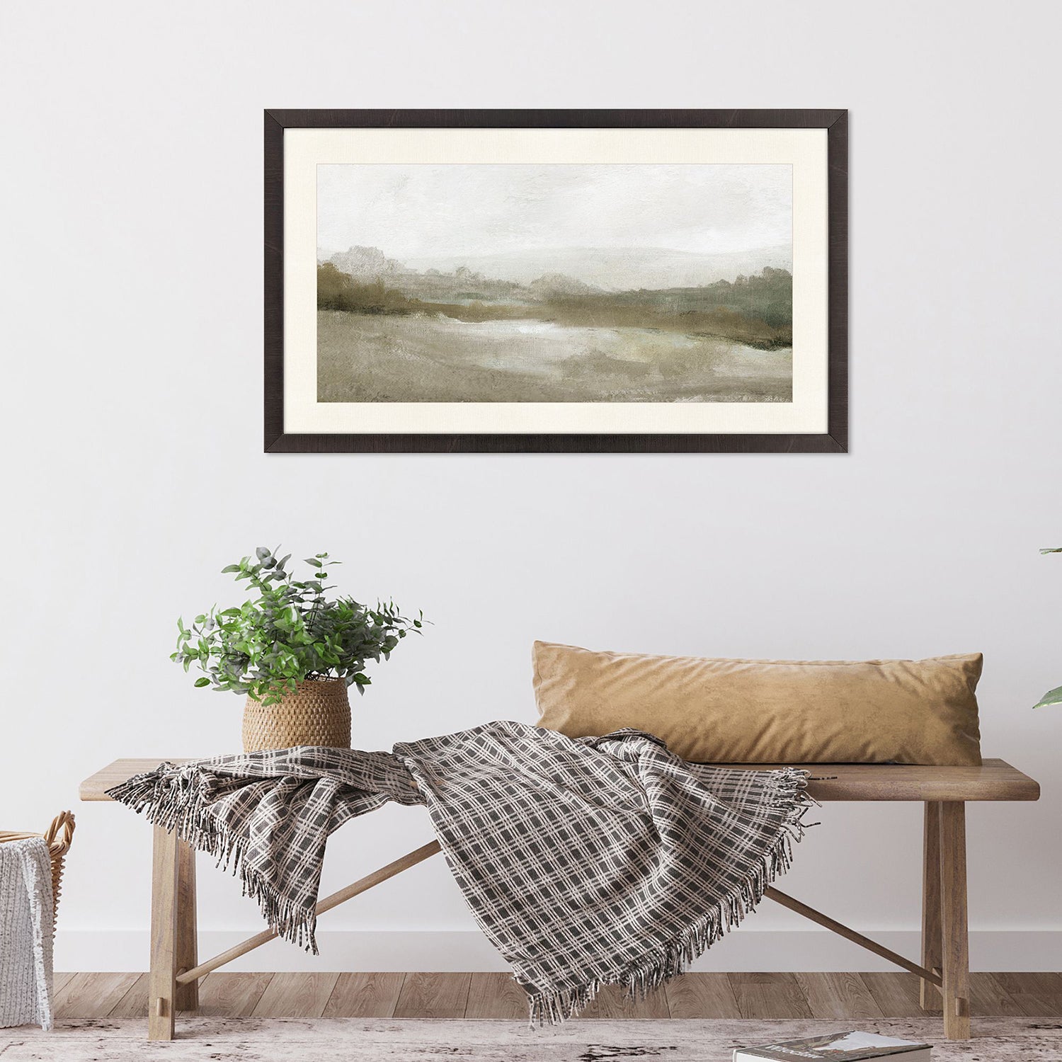 Jordan Glassco-Smith Soft Valley Framed Art