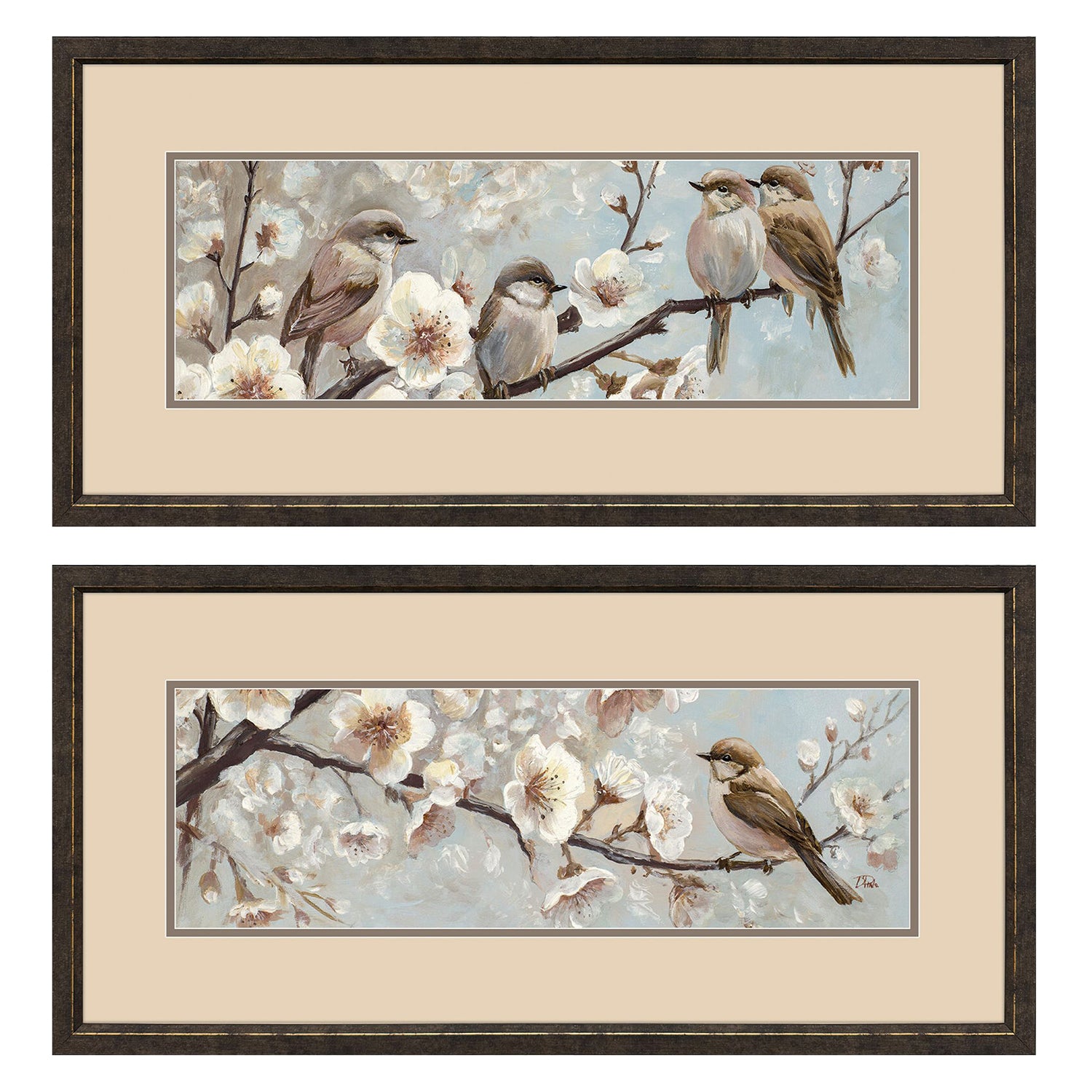 Leeanne Vaughn Whispers of Spring Framed Art Set of 2