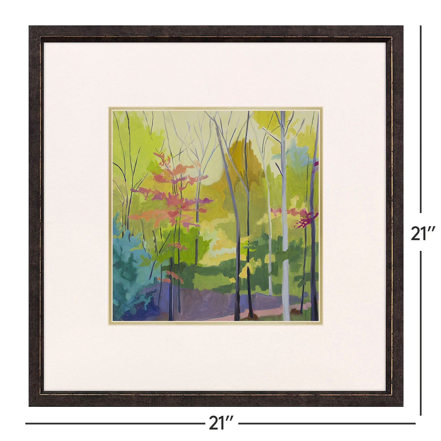Malanta Knowles Bright Scapes Framed Art Set of 4