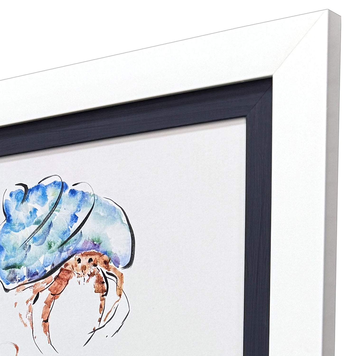 Leeanne Vaughn Sealife Framed Art Set of 3