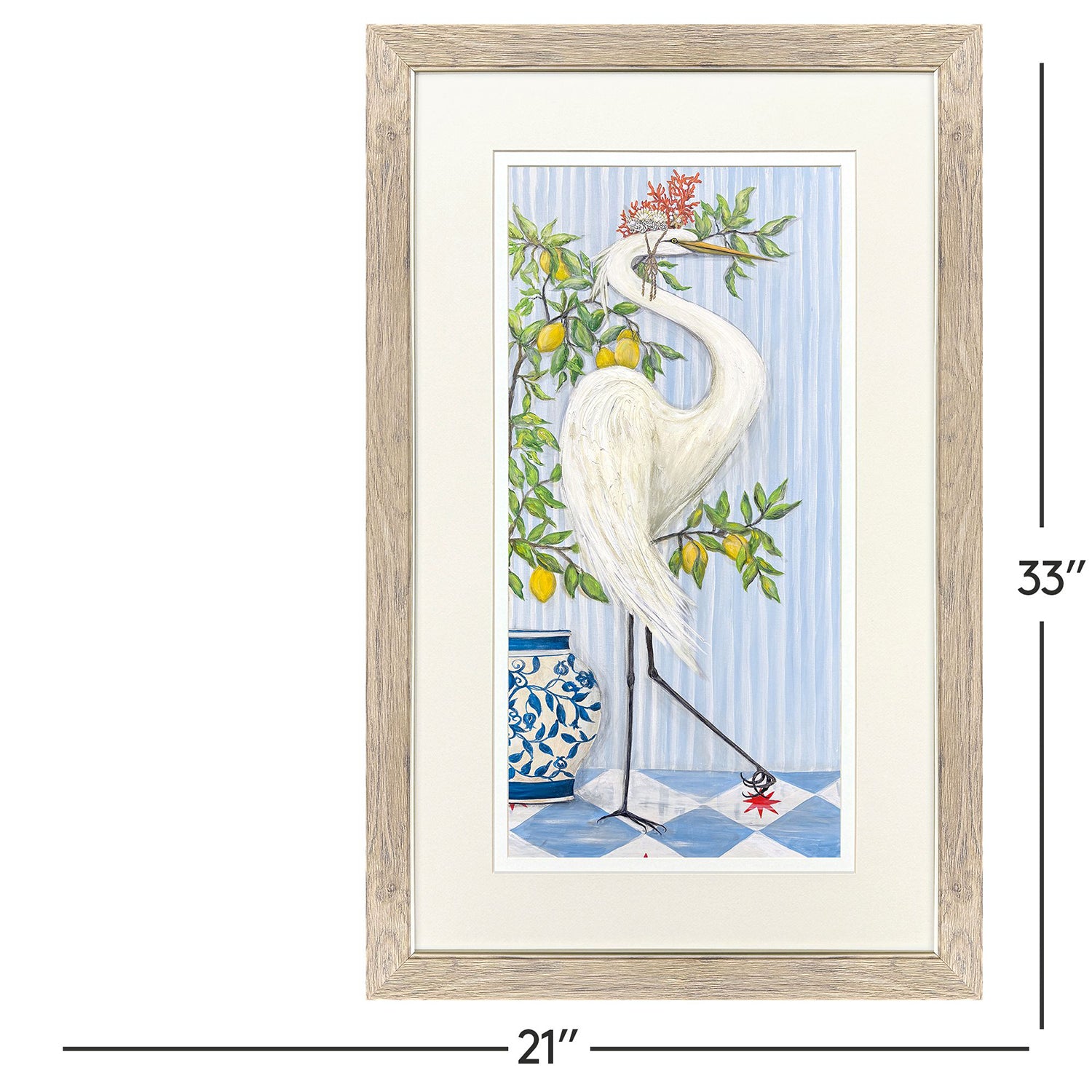 PopJoy Studio Coastal Crowns Framed Art Set of 2