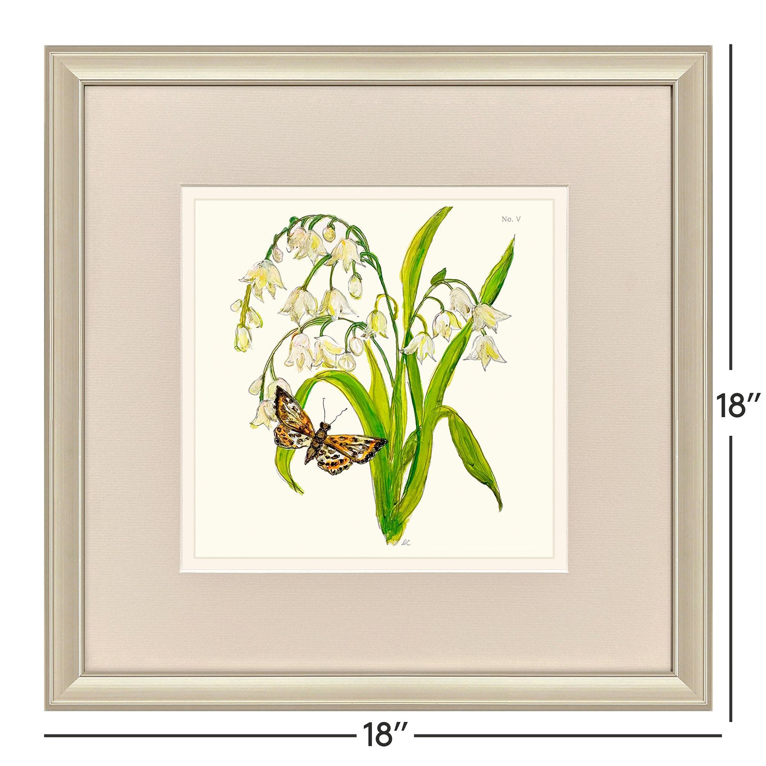 PopJoy Studio Fleur Melange II Framed Art Set of 4