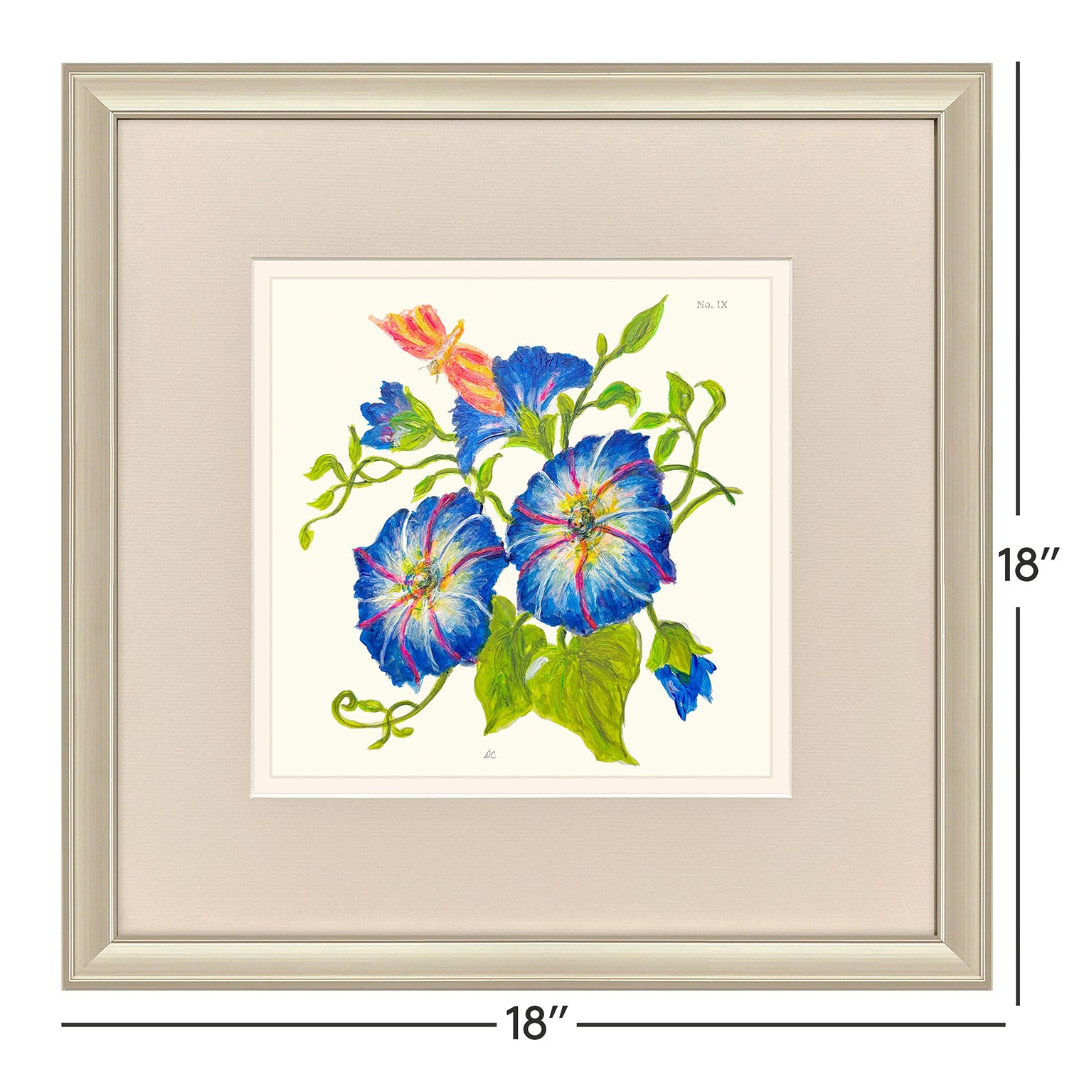 PopJoy Studio Fleur Melange III Framed Art Set of 4