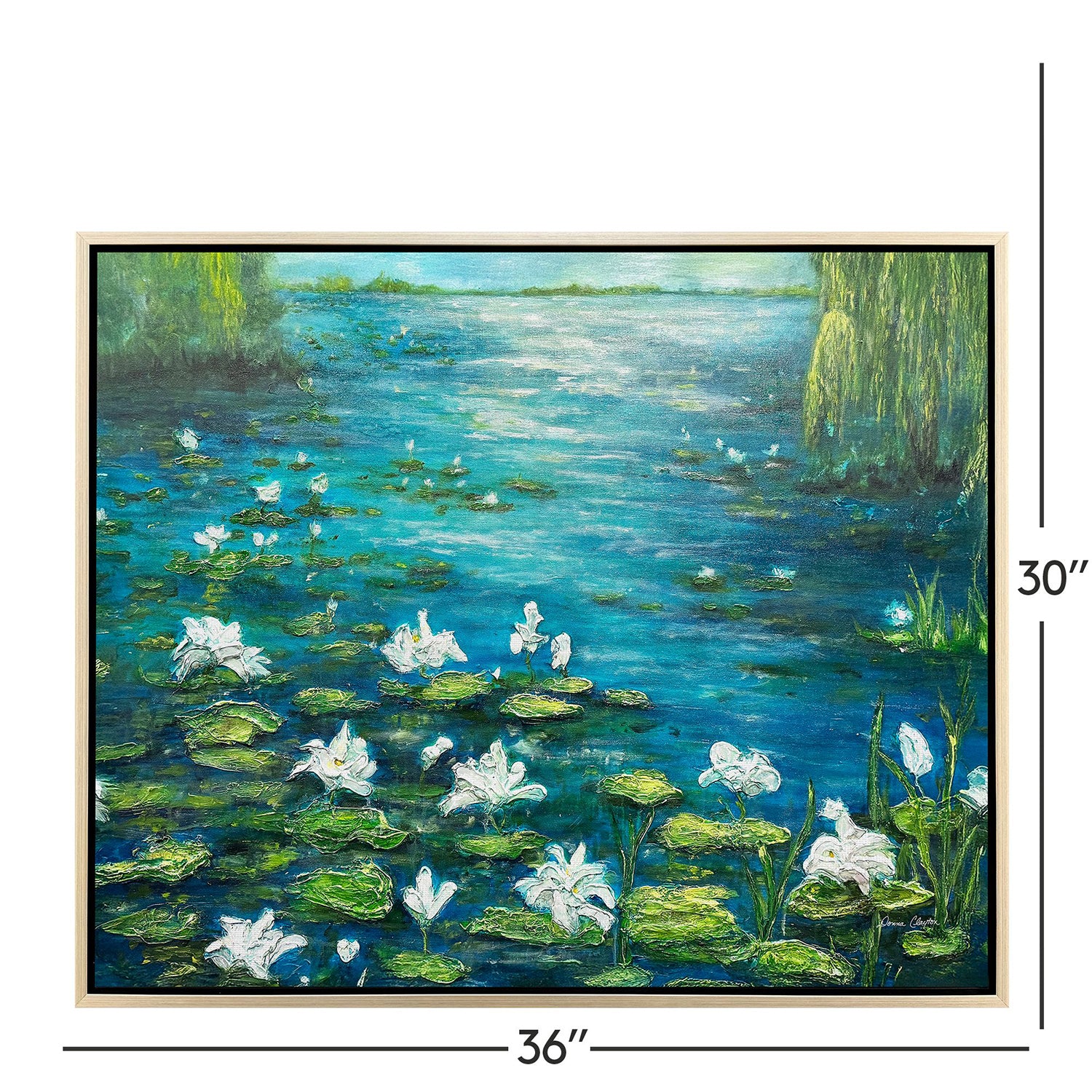 PopJoy Studio Lily Dance Canvas Art