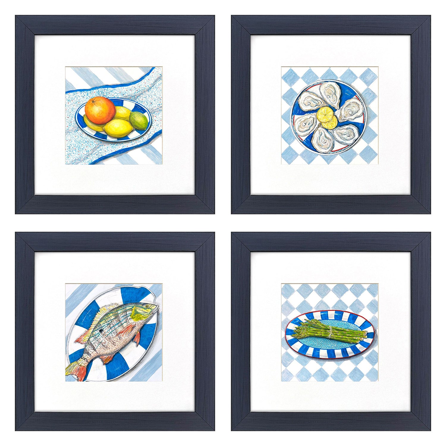 PopJoy Studio Italia Framed Art Set of 4