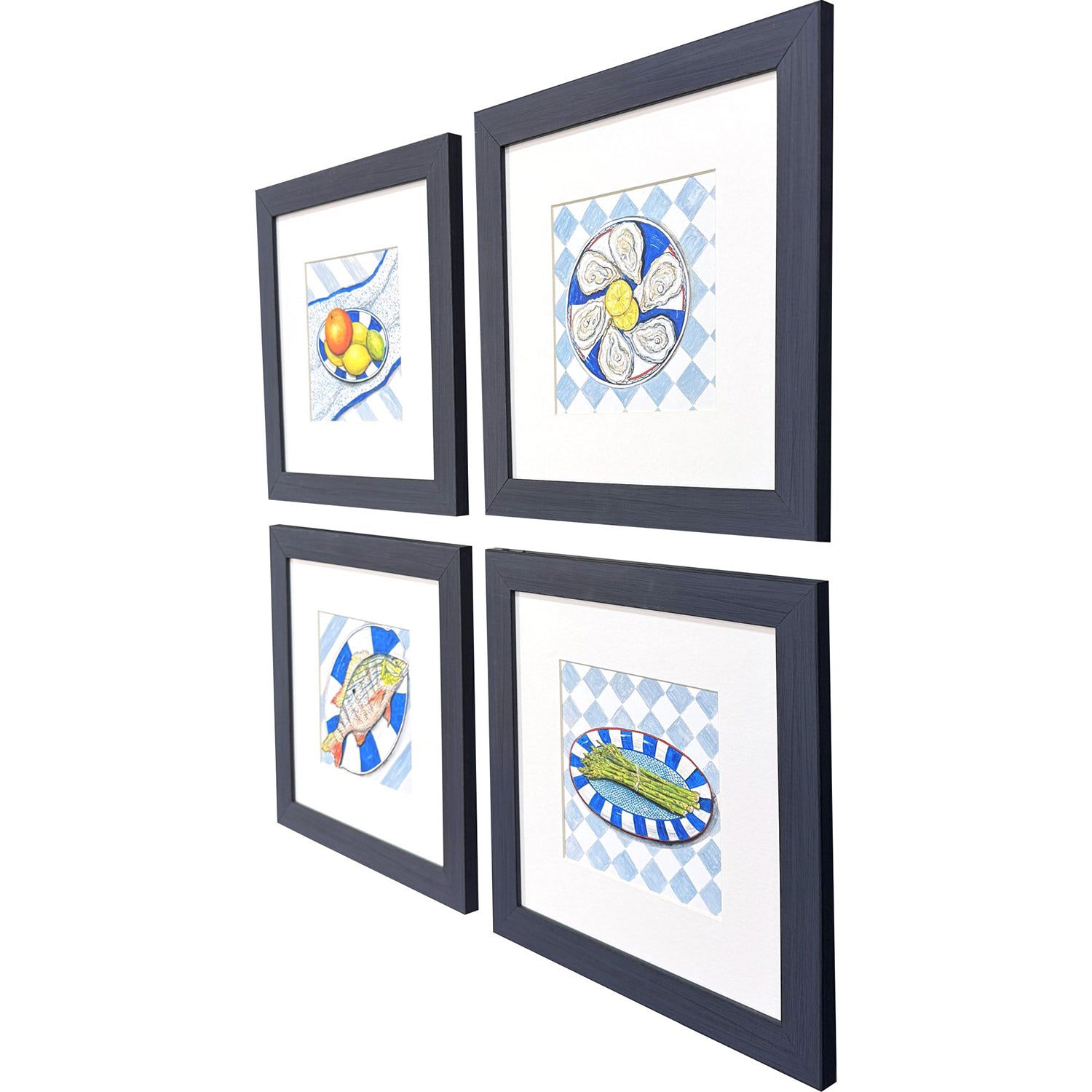 PopJoy Studio Italia Framed Art Set of 4