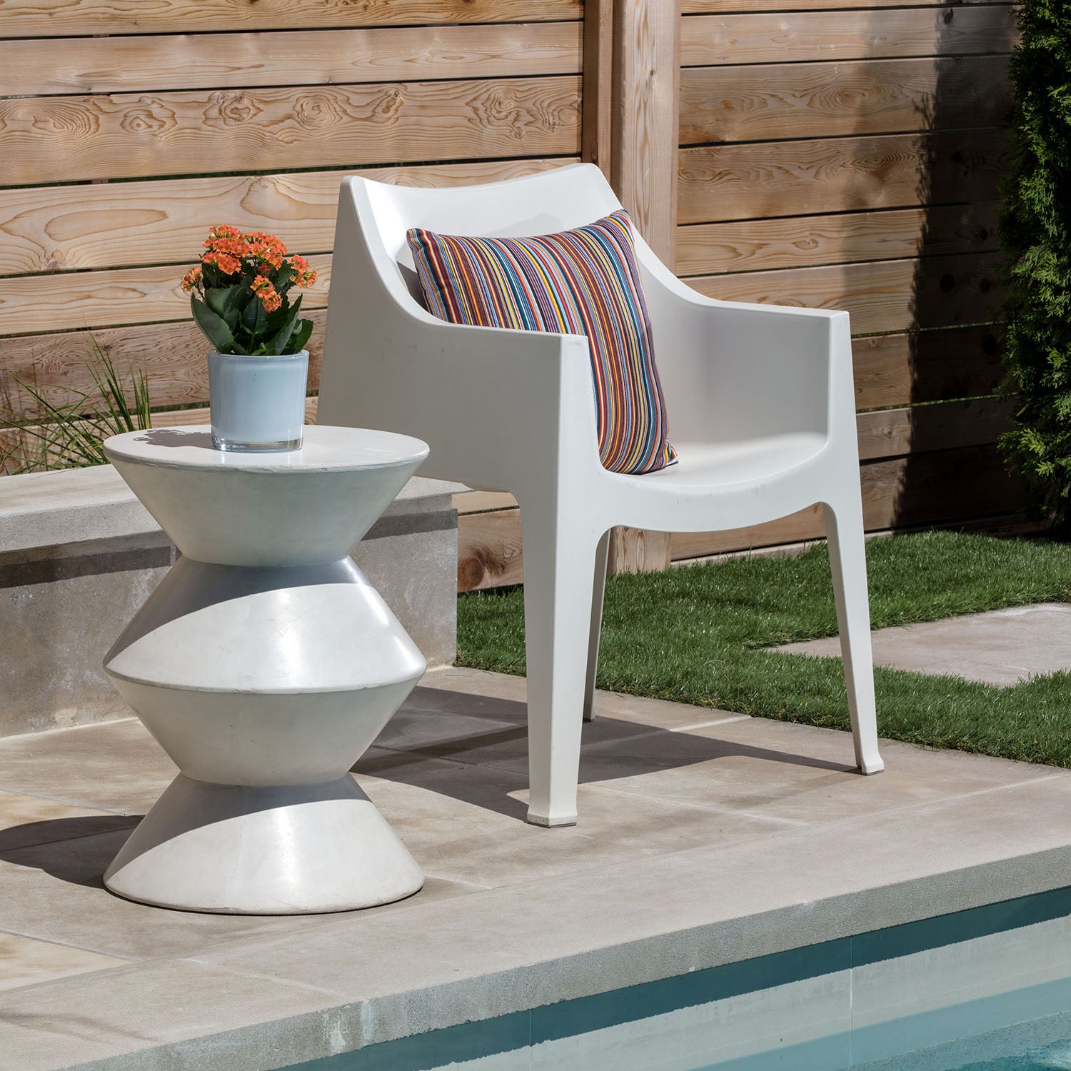 Sunpan Union Indoor/Outdoor End Table Set of 2