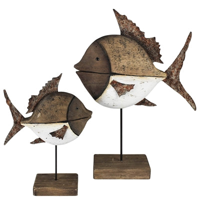 Fish Sculpture Set of 2