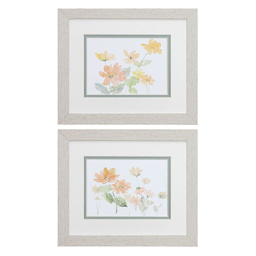 Loreth Blooming Happily Framed Art Set of 2
