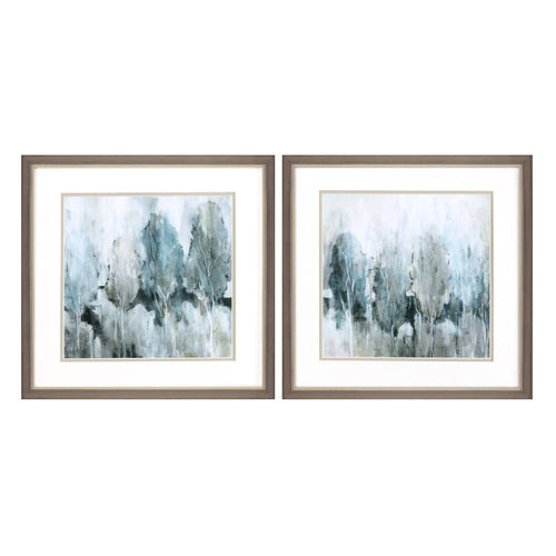 Robinson Bright Indigo Groves Framed Art Set of 2