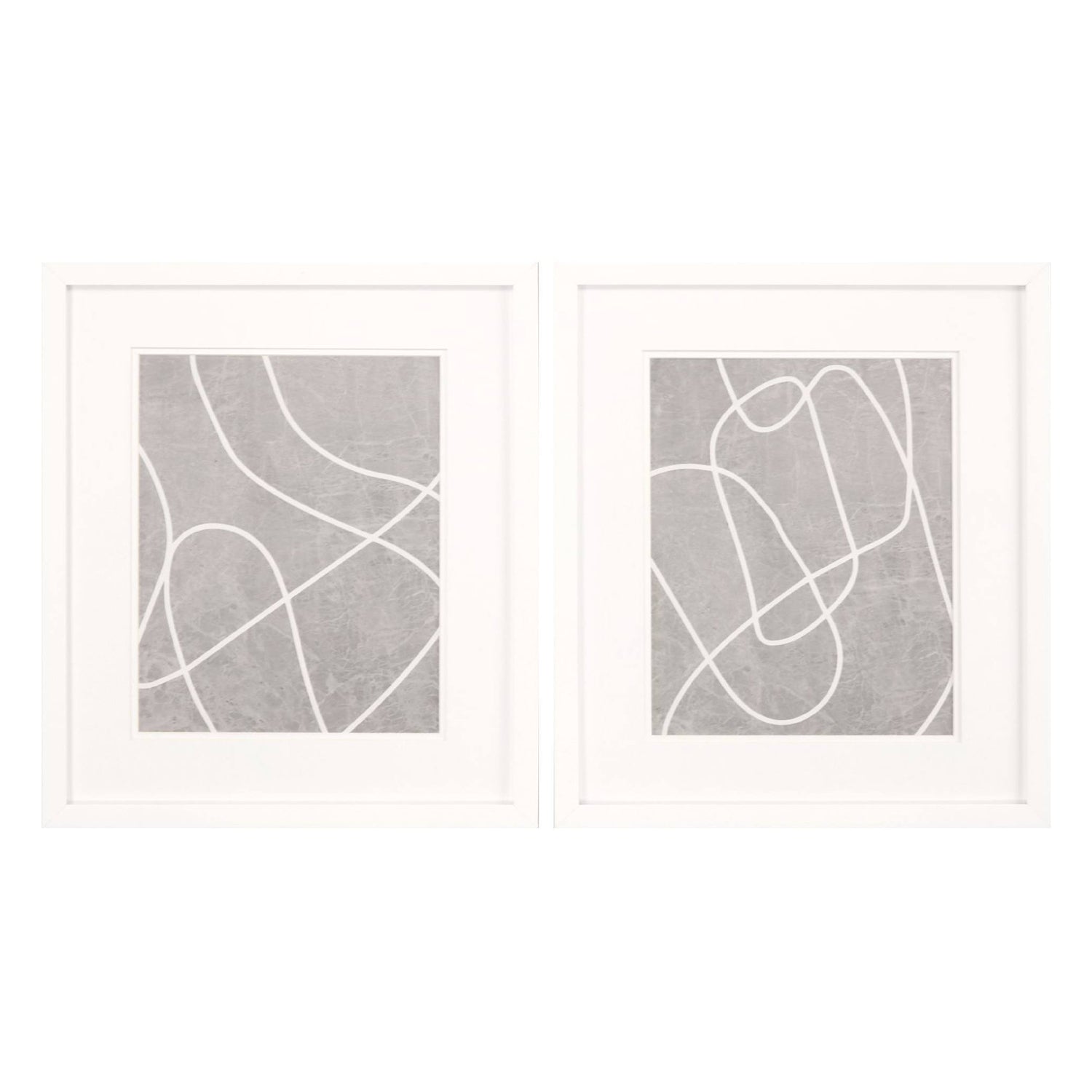 Santiago Fissures Framed Art Set of 2