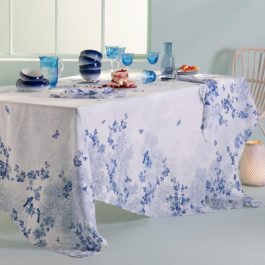 Garnier-Thiebaut Voliere Tablecloth - Thumbnail 2