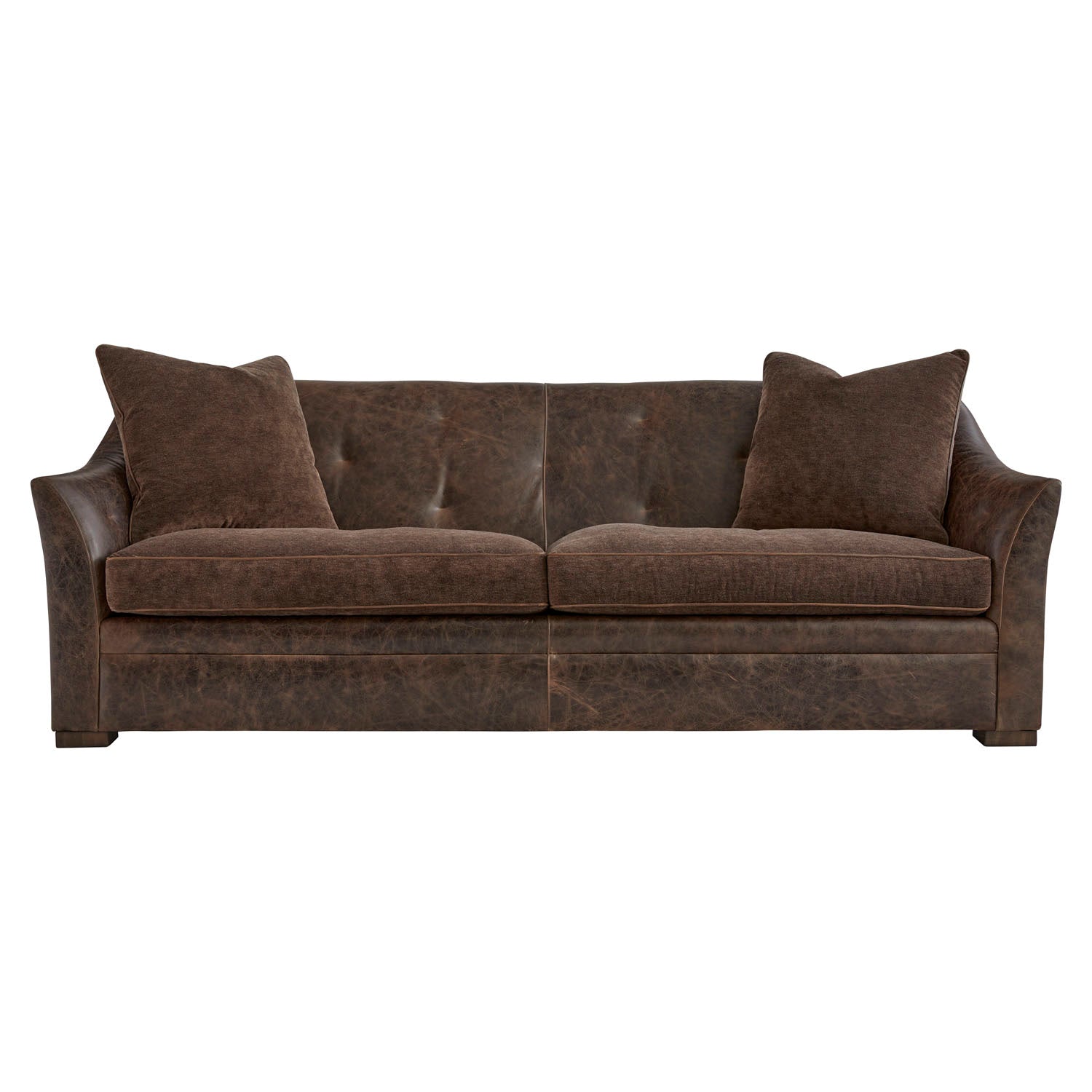 Bernhardt Living Brixton Leather Sofa