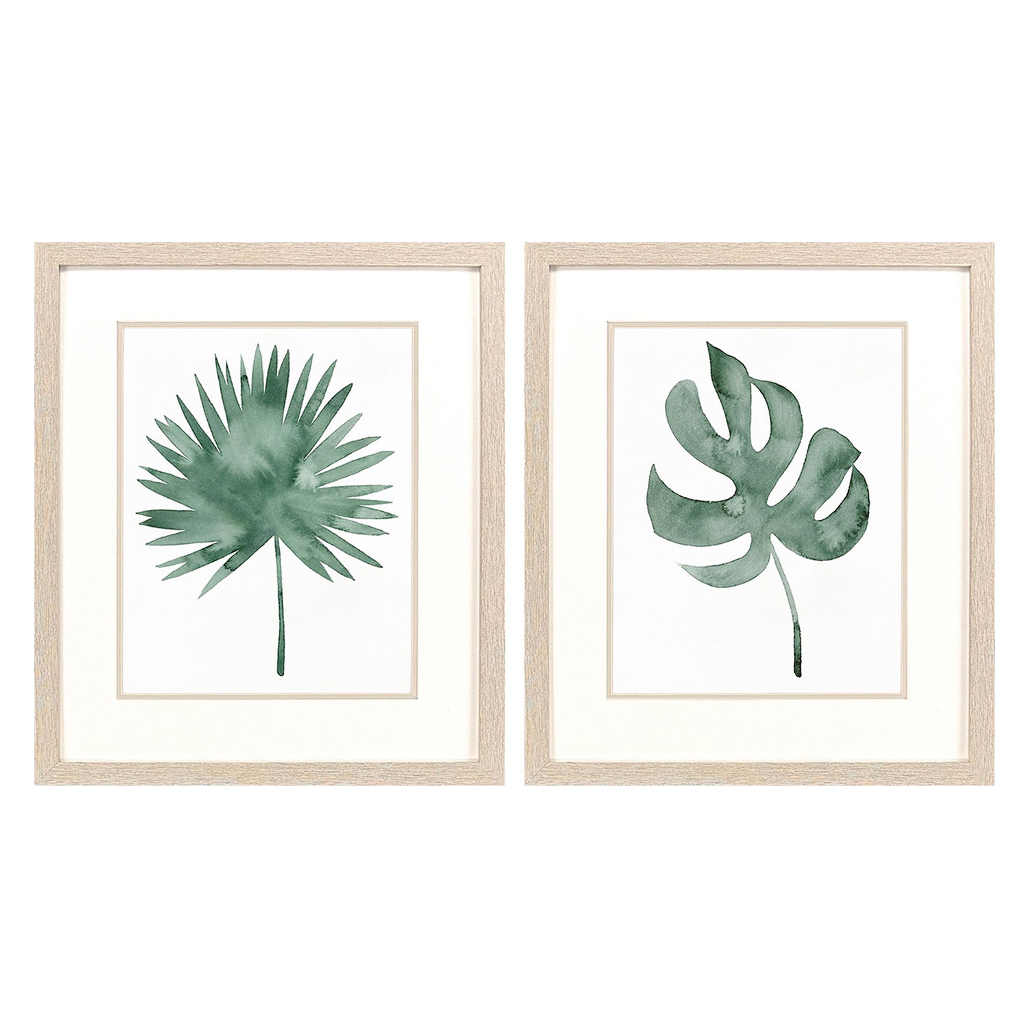 Popp Plant Press Framed Artwork Set of 2