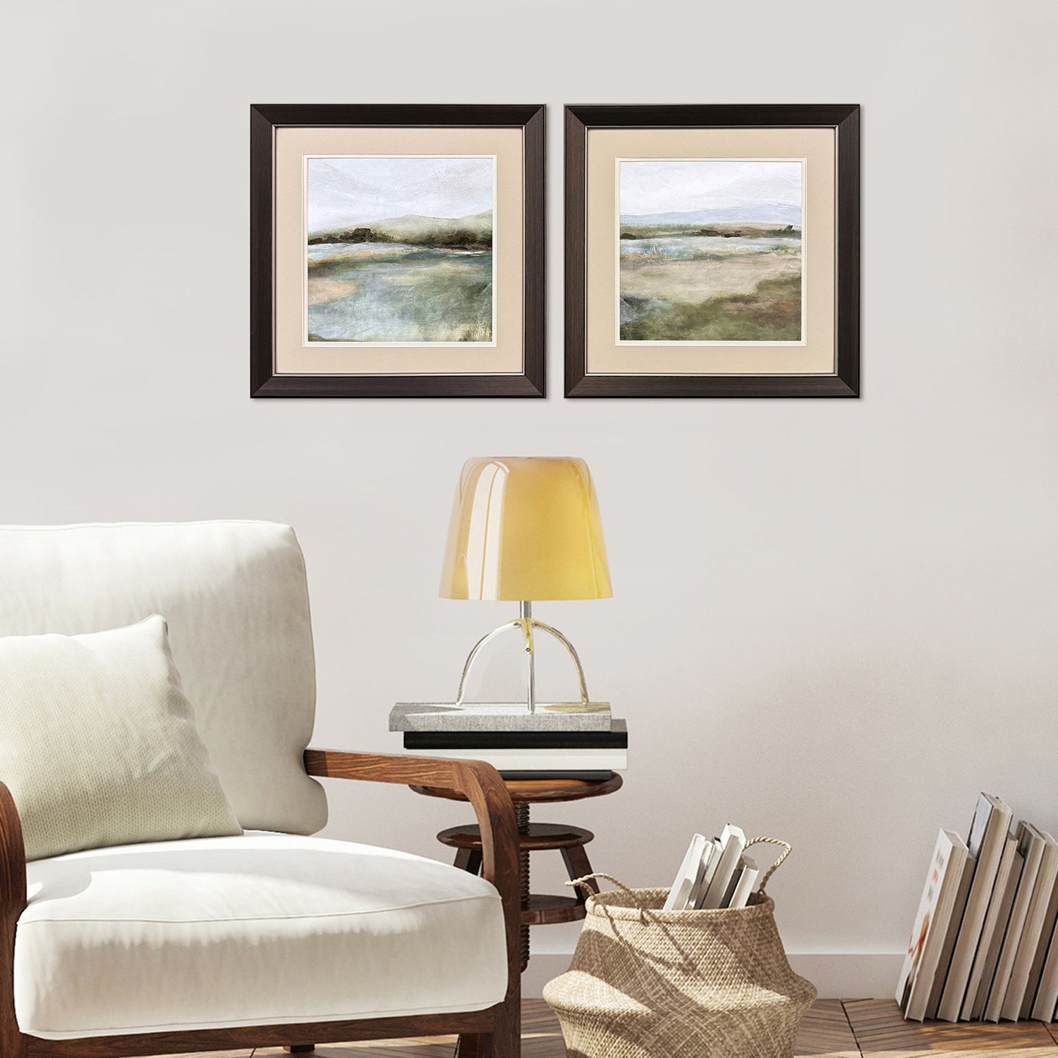 Robinson Tranquil Valley Views Framed Artwork Set of 2