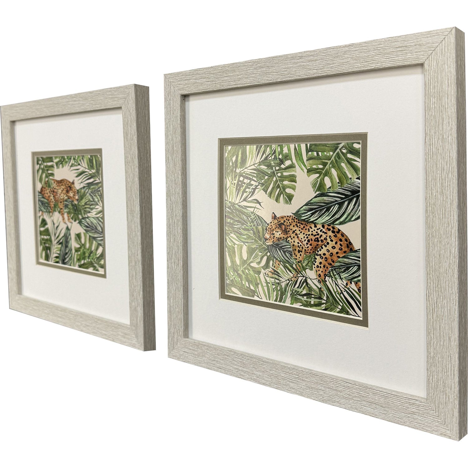 Tava Jungle Hangout Framed Artwork Set of 2