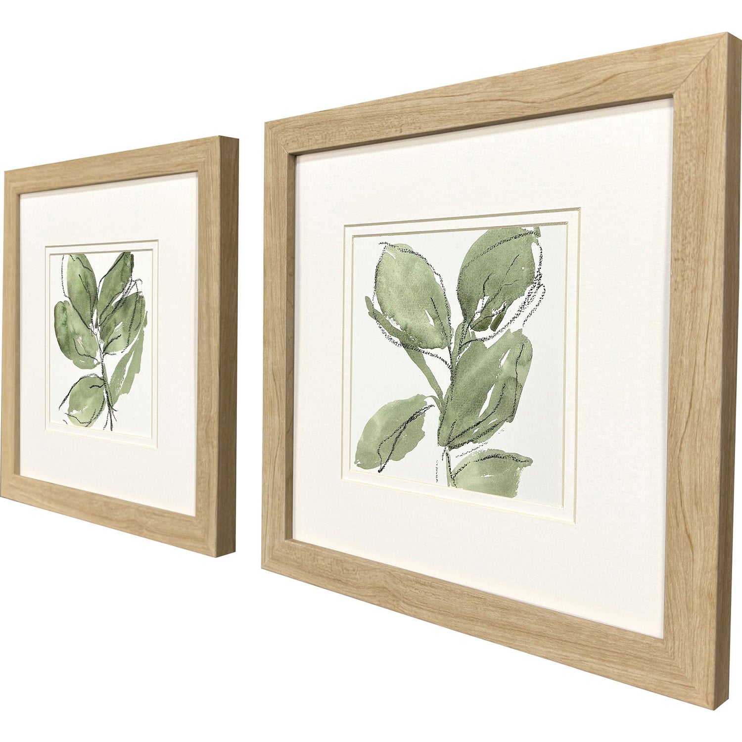 Price Summer Leaves Framed Artwork Set of 2