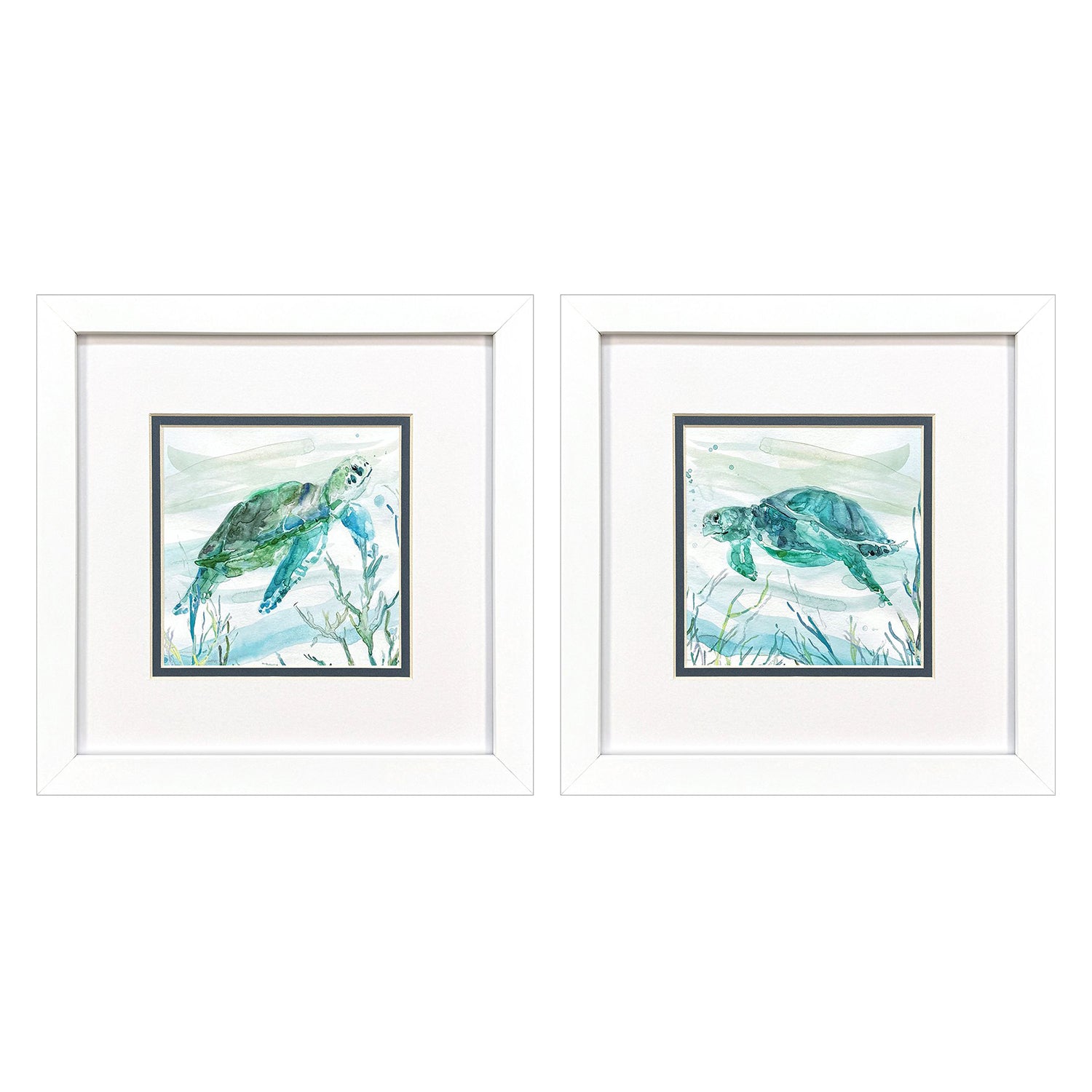 Robinson Tropical Current Framed Artwork Set of 2