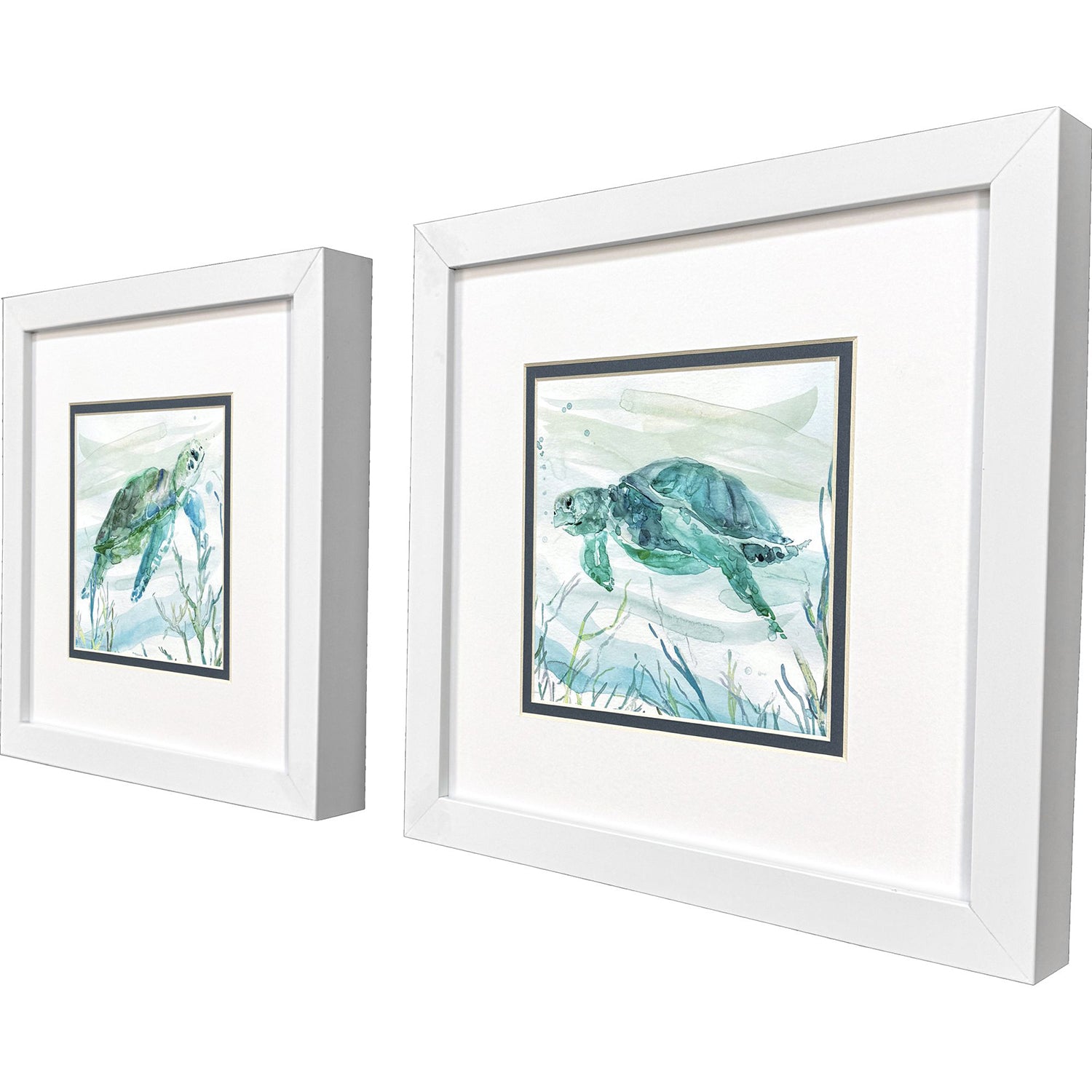 Robinson Tropical Current Framed Artwork Set of 2