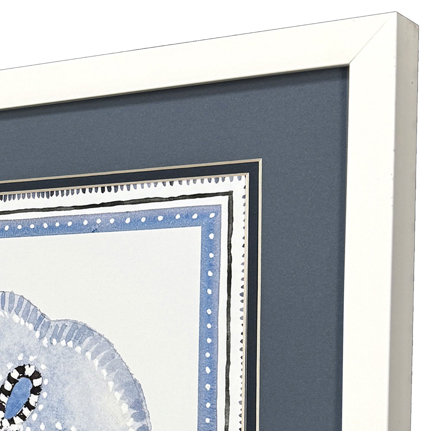 Lorethh Seaside Blues I Framed Artwork Set of 2