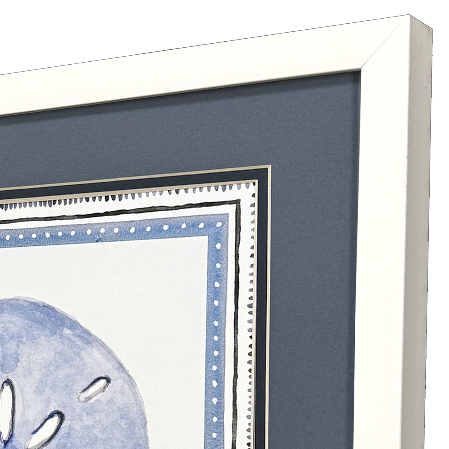 Lorethh Seaside Blues II Framed Artwork Set of 2
