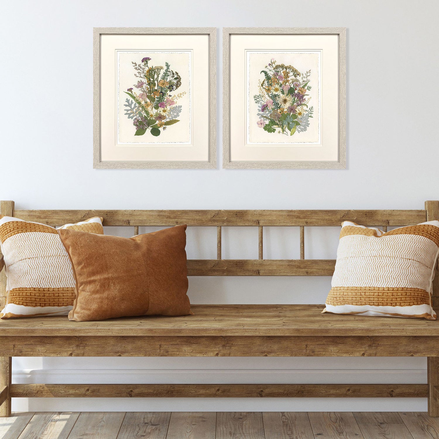 Robinson Organica Bouquet Framed Artwork Set of 2