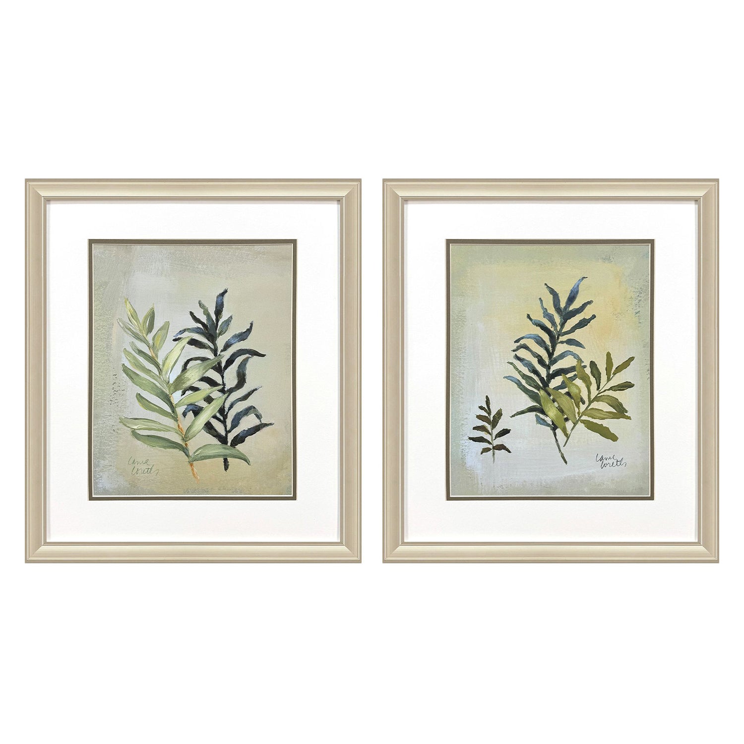 Loreth Ferns Aglow Framed Artwork Set of 2