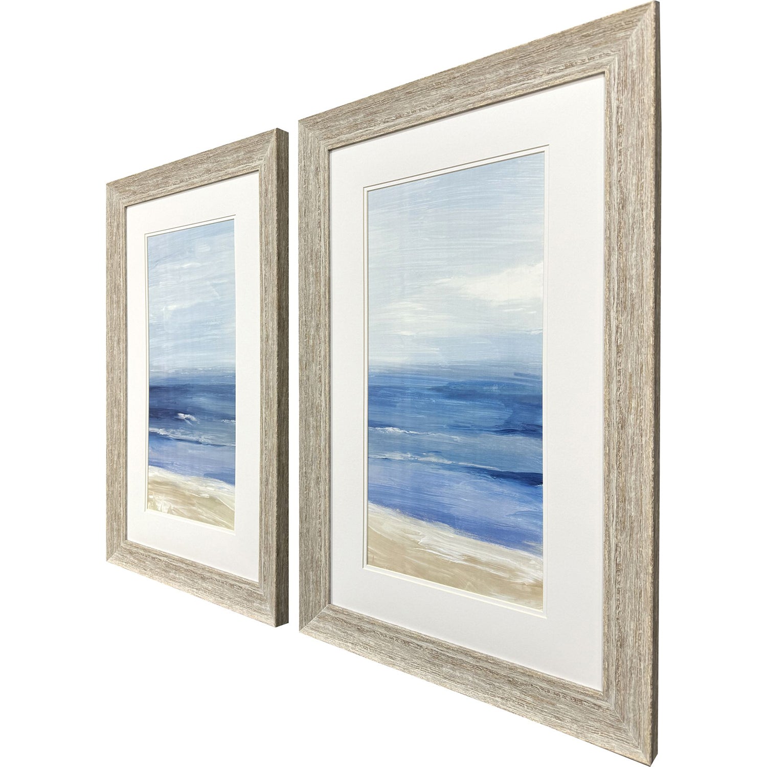 Mavis Beach Landscape Framed Artwork Set of 2