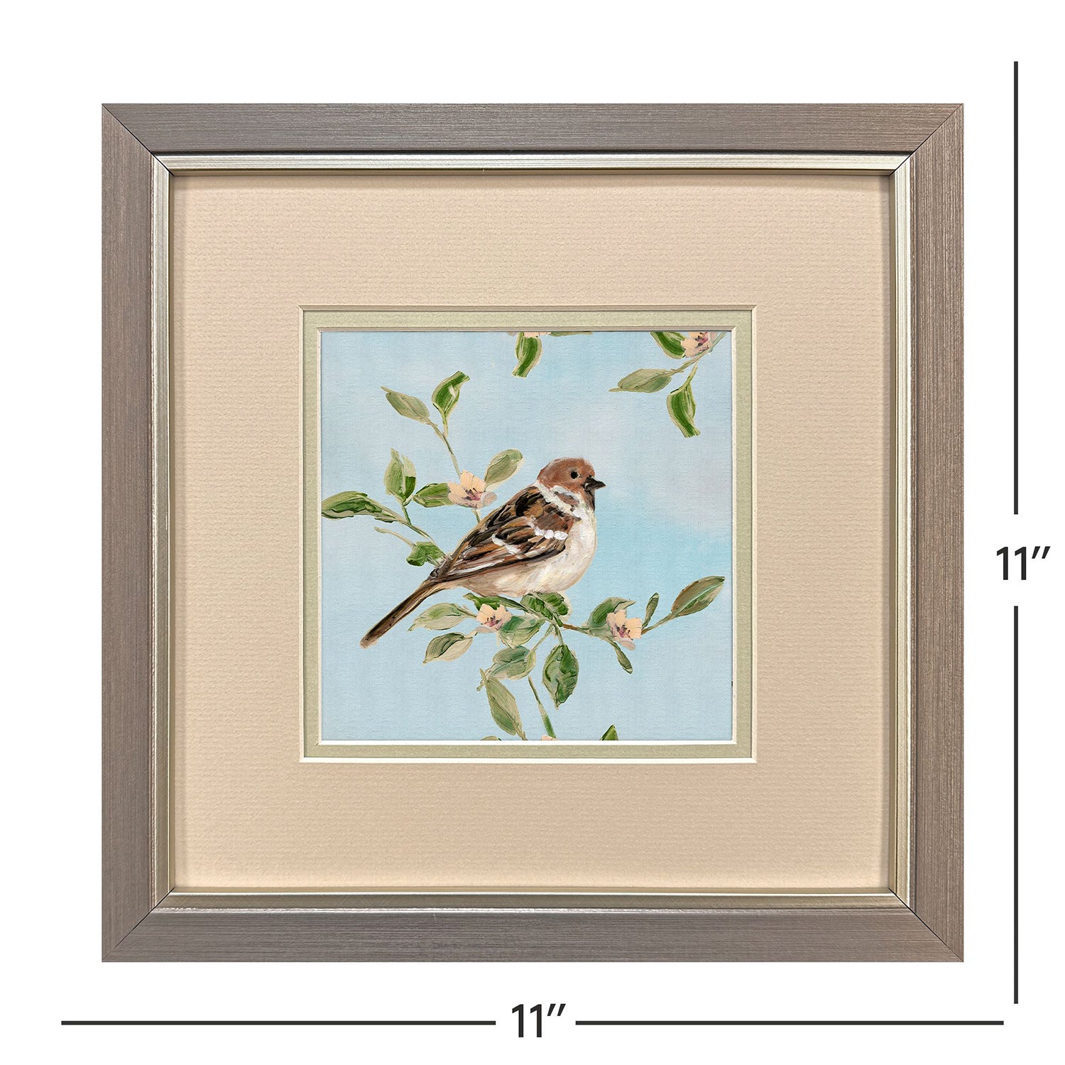 Leeanne Vaughn Peach Love Framed Art Set of 2