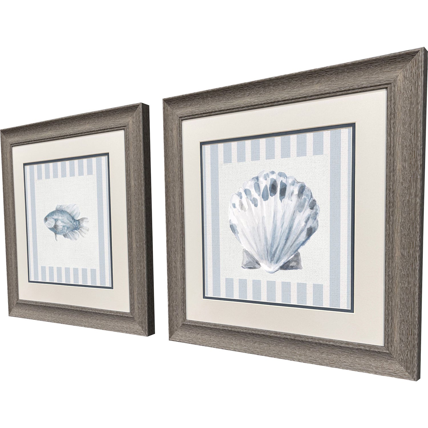 Leeanne Vaughn Ocean Finds I Framed Art Set of 2