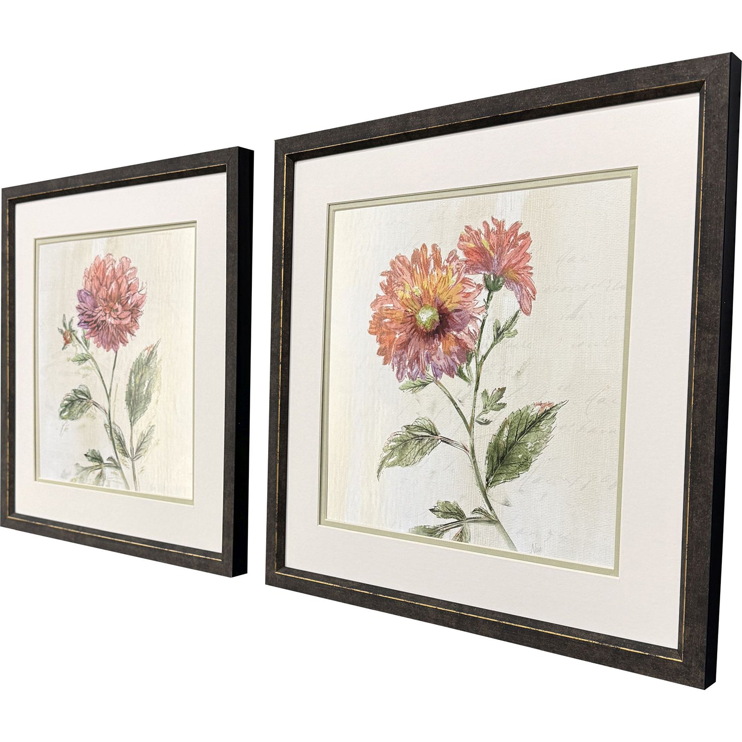 Malanta Knowles Meubles Flower Framed Art Set of 2