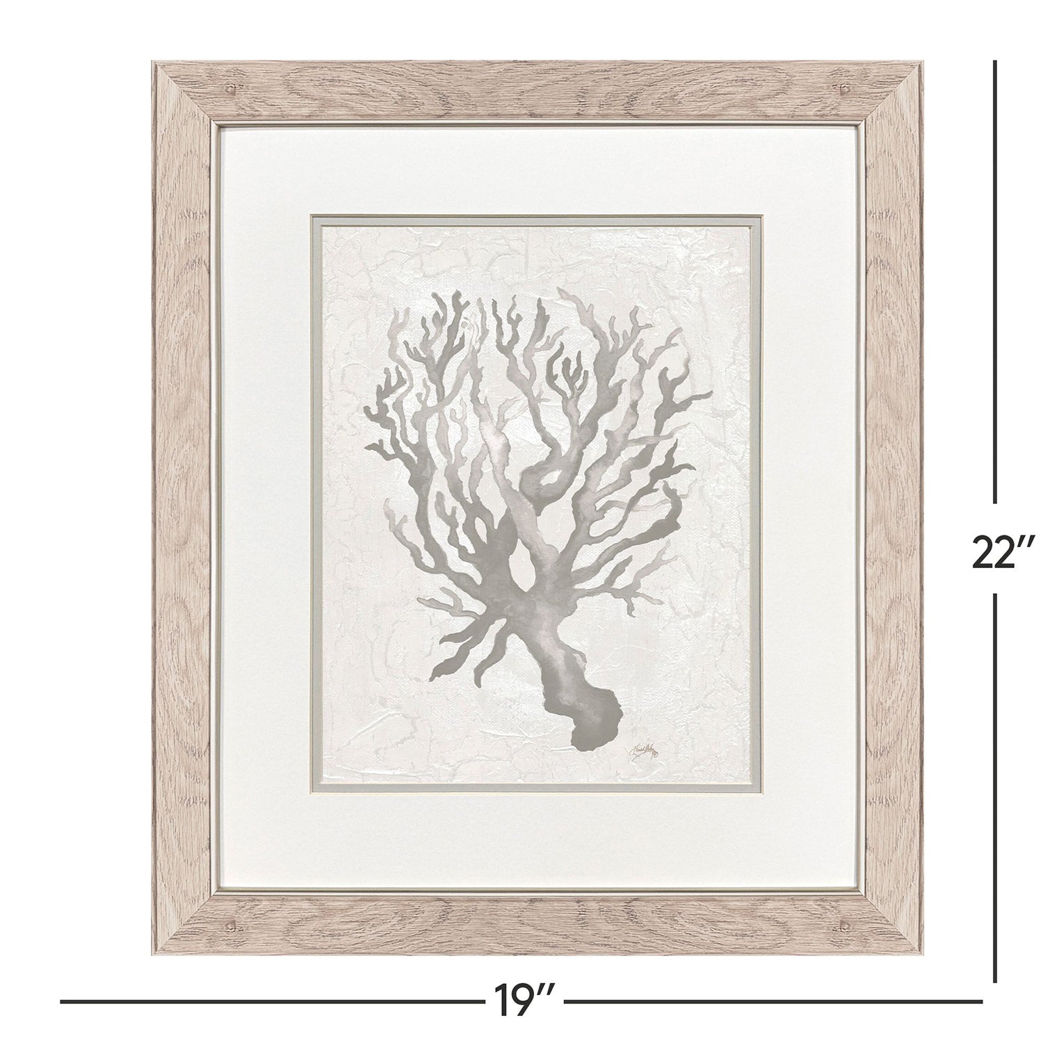 Jordan Glassco-Smith Neutral Seagrass Framed Art Set of 2