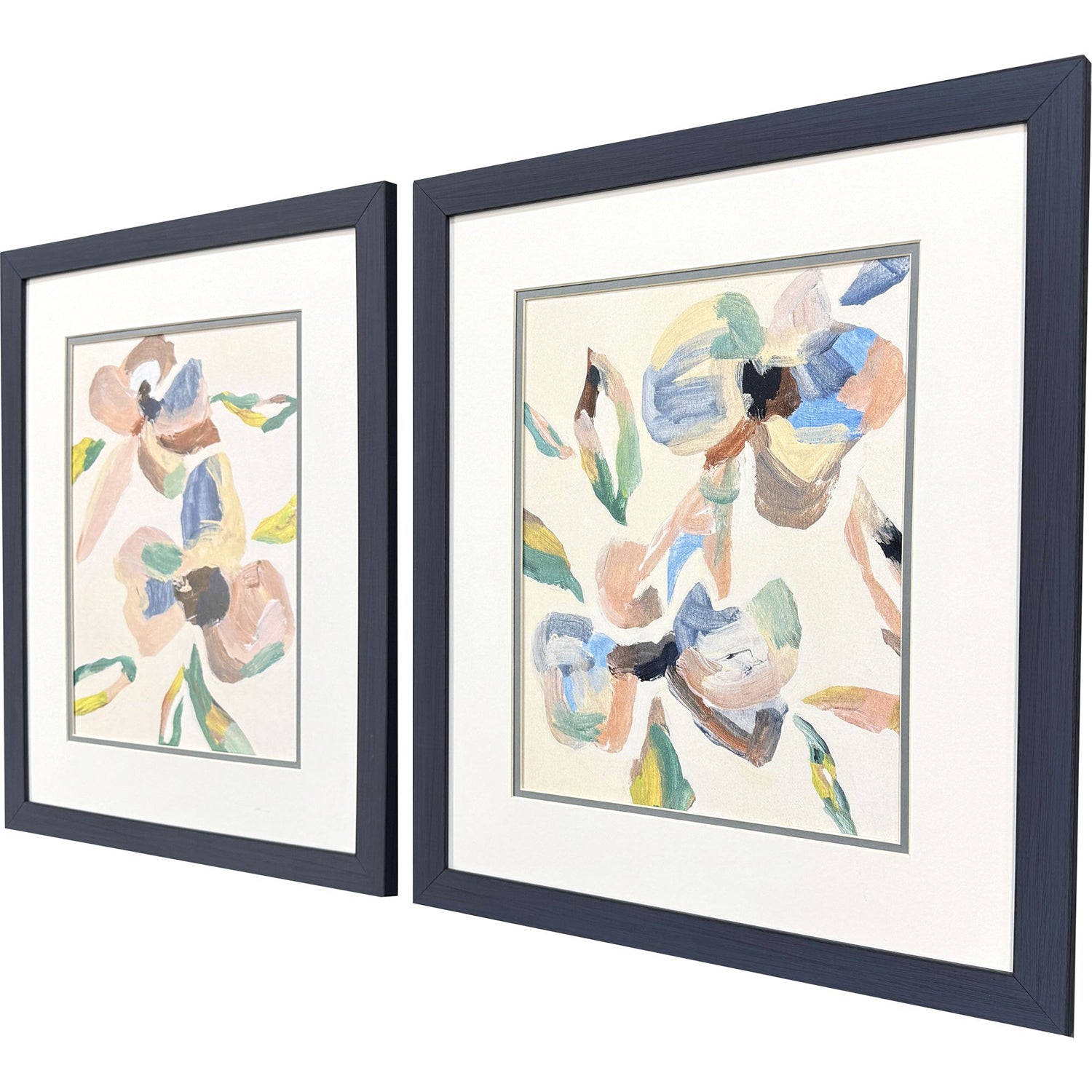 Jordan Glassco-Smith Childhood Petals Framed Art Set of 2