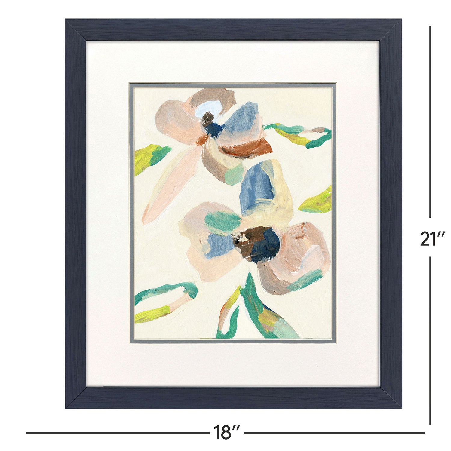 Jordan Glassco-Smith Childhood Petals Framed Art Set of 2