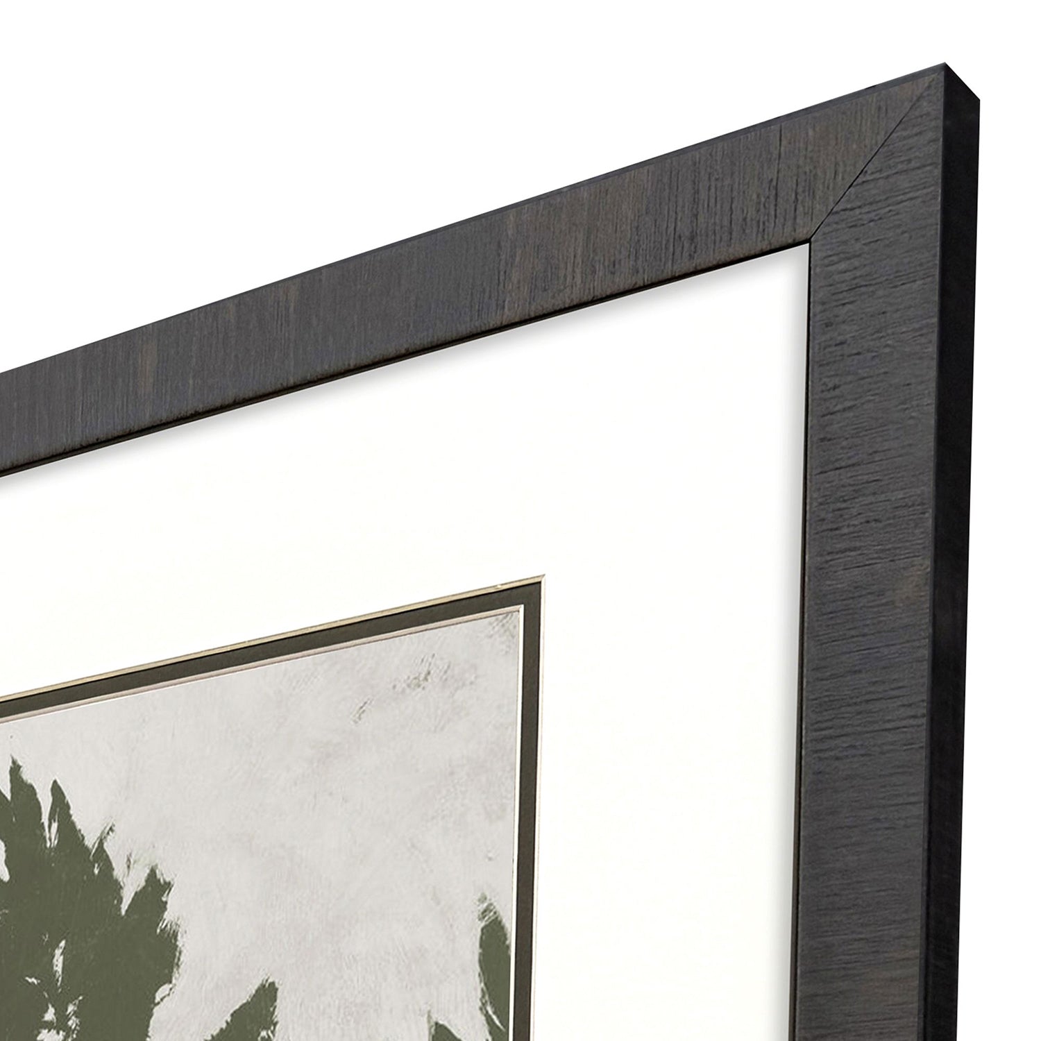 Jordan Glassco-Smith Green Leaves Framed Art Set of 2
