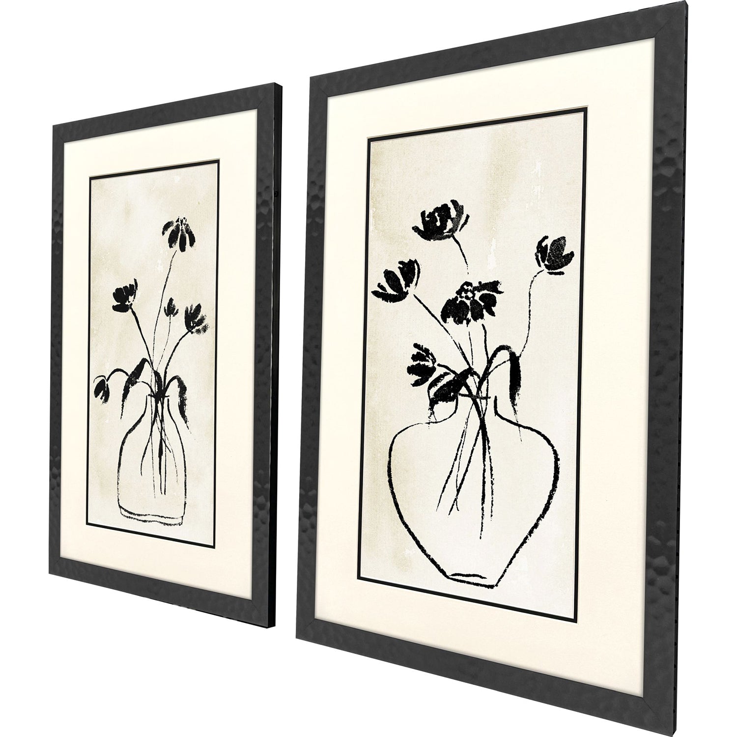 Leeanne Vaughn Coneflower Framed Art Set of 2