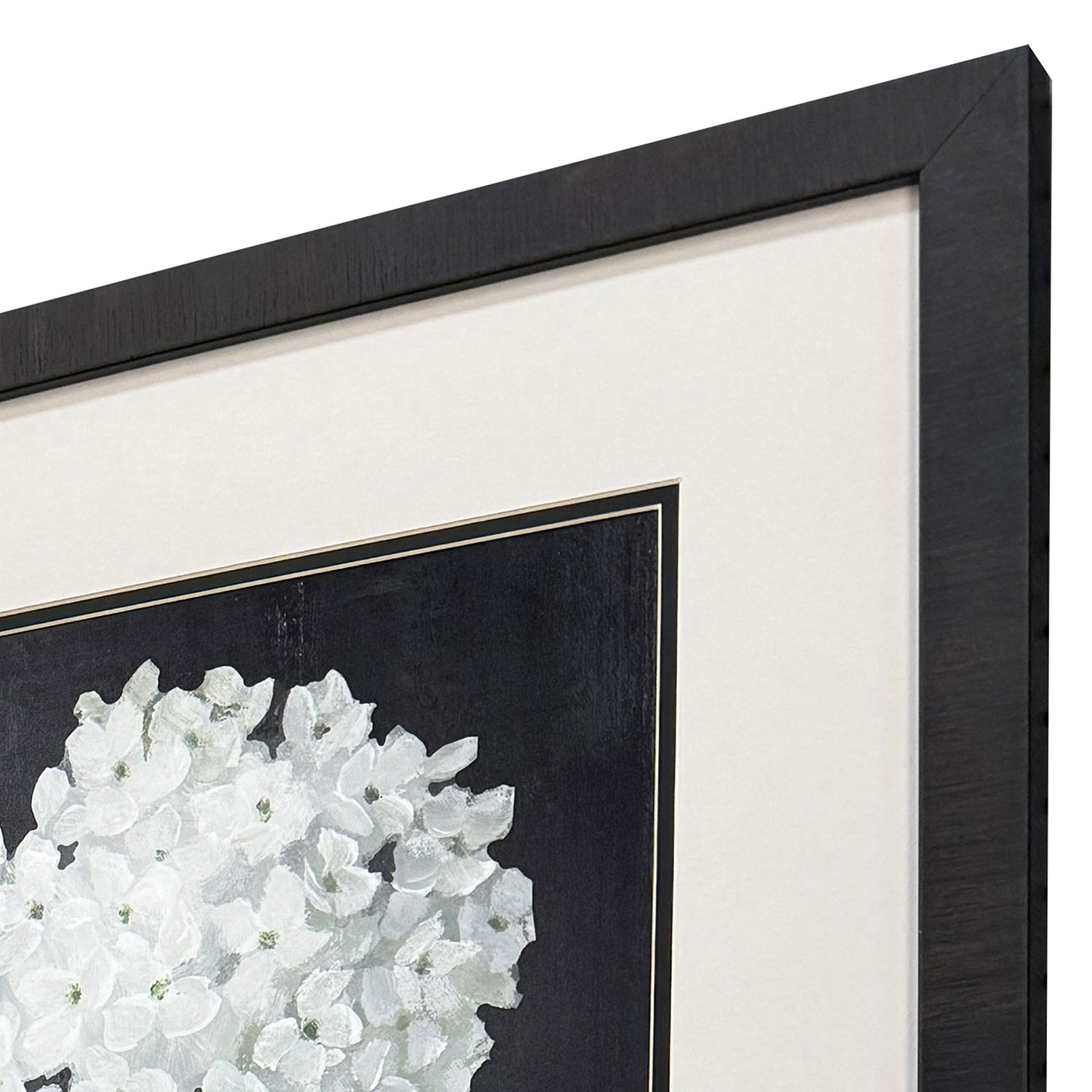 Malanta Knowles White Buds Framed Art Set of 2