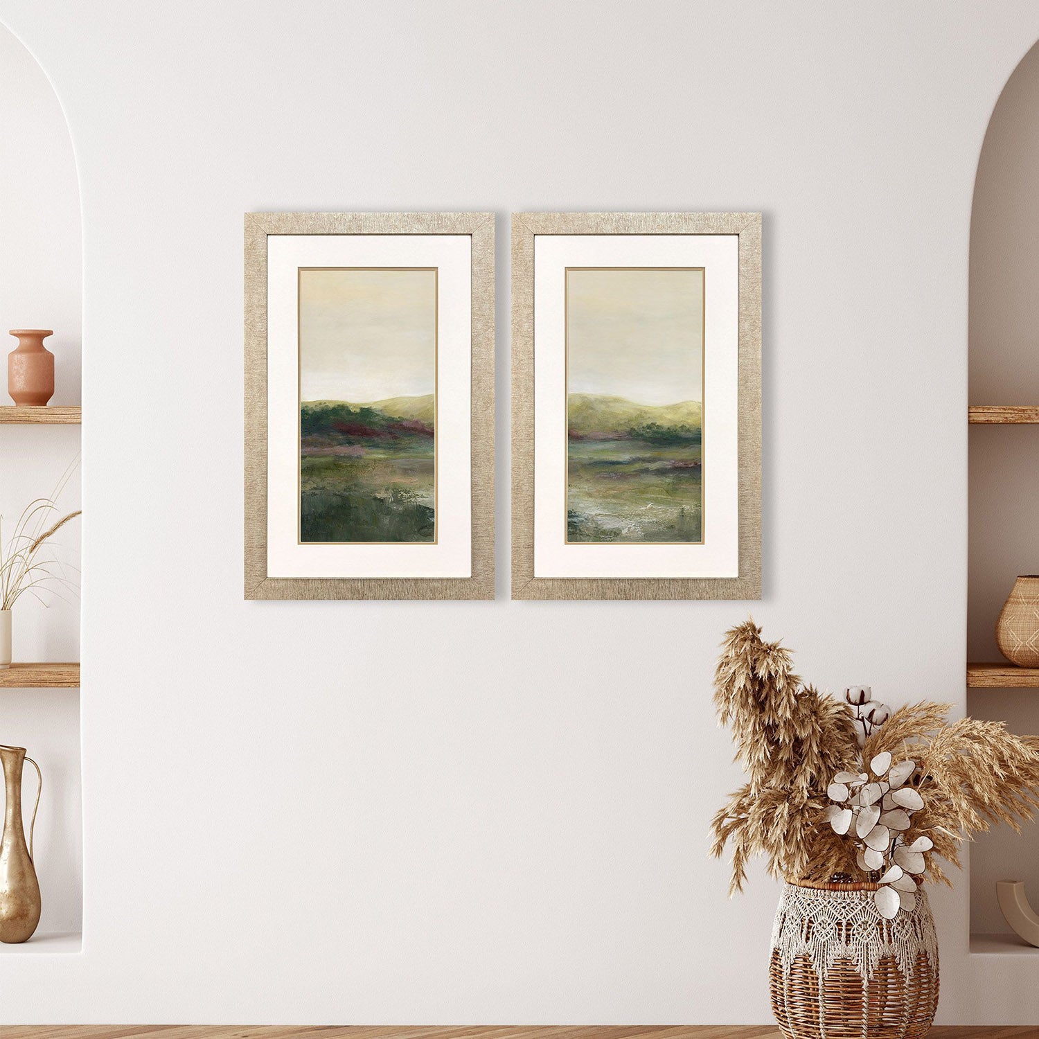 Sarah Lang Lush Landscape Framed Art Set of 2