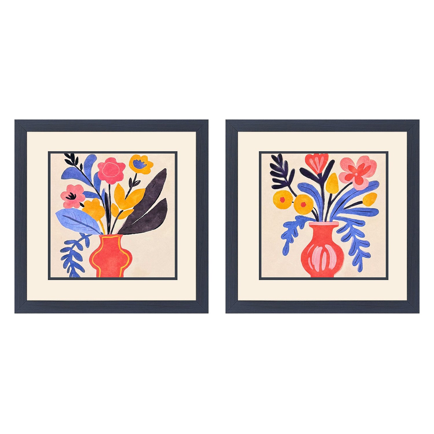 Malanta Knowles Matisse Bouquet I Framed Art Set of 2
