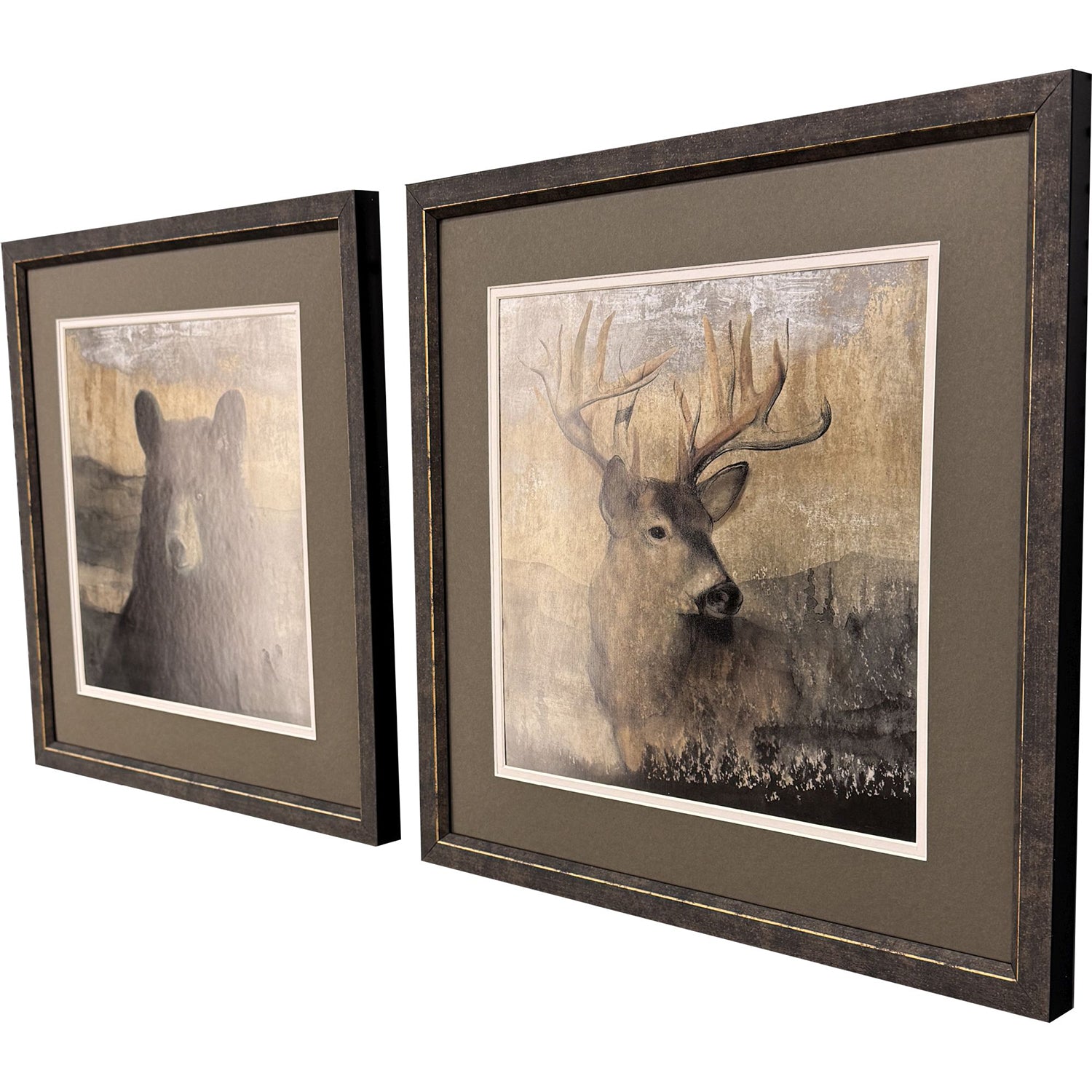 Sarah Lang In the Forest Framed Art Set of 2