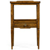 Jonathan Charles Casual Accents Country Square End Table