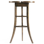 Jonathan Charles Casual Accents Driftwood Trefoil Side Table