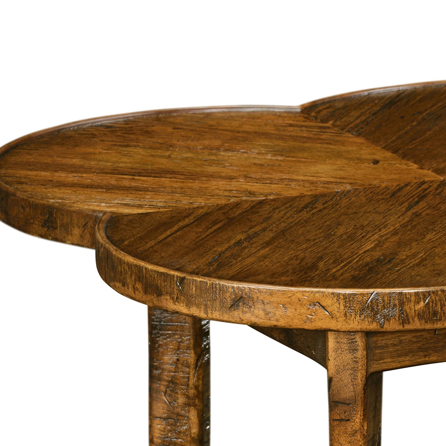 Jonathan Charles Casual Accents Country Quatrefoil Accent Table