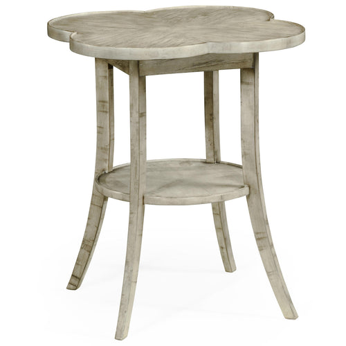 Jonathan Charles Casual Accents Quatrefoil Accent Table