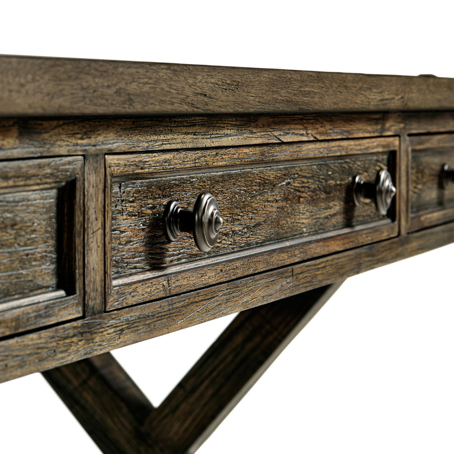 Jonathan Charles Casual Accents Dark Driftwood Desk