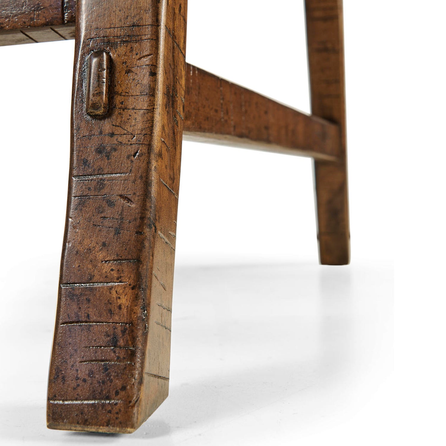 Jonathan Charles Casual Accents Country Planked Side Chair Set of 2